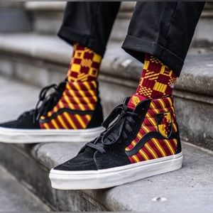 Vans Sk8-HiHarry Potter Gryffindor High Top Shoes Suede Black Red 5.5 Sneakers